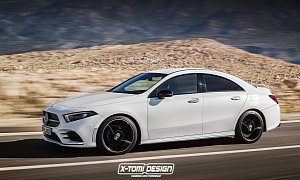 2020 Mercedes-Benz CLA Rendering Might as Well Be an Official Photo