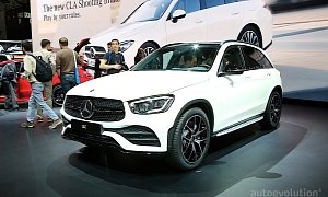 2020 Mercedes-Benz GLC Looks Lonely Next to the CLA in Geneva