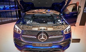 2020 Mercedes-Benz GLE Coupe Flaunts 400 d Specification In Frankfurt