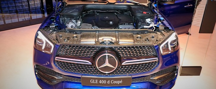 2020 Mercedes-Benz GLE Coupe at the 2019 Frankfurt Motor Show