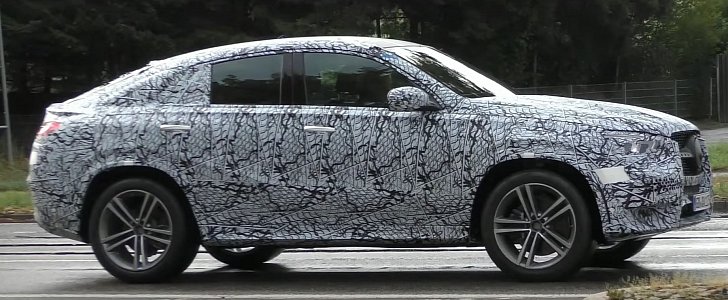 2020 Mercedes-Benz GLE Coupe Takes a Stroll in Germany