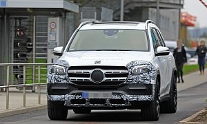 2020 Mercedes-Benz GLS-Class Spied in Detail Ahead of New York Auto Show Debut