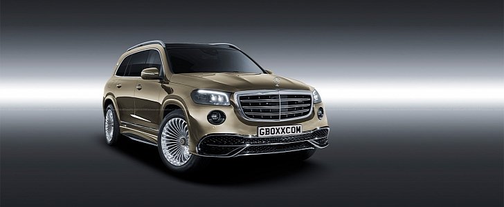 2020 Mercedes-Benz GLS Rendered as Maybach and GLS 63 AMG