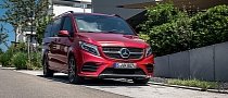 2020 Mercedes-Benz V-Class Puts on the Fancy Red Dress for Frankfurt Motor Show