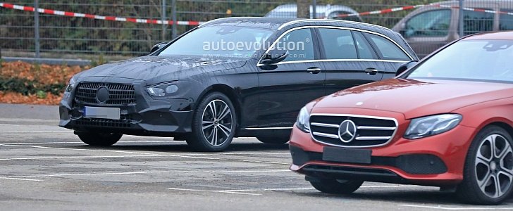 2020 Mercedes E-Class Spied, Is Getting a New Face