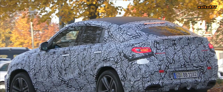 2020 Mercedes GLE Coupe Spied, Is Getting Ready to Take Your Money