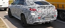 2020 Mercedes GLE Coupe Spied Up Close With AMG Line Kit