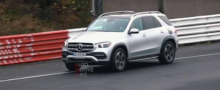 2020 Mercedes GLE Plug-in Hybrid Spied at the 'Ring, 100 KM Electric Range Rumor