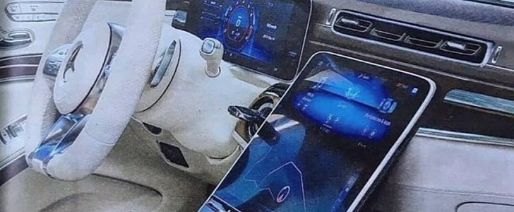 2020 Mercedes S-Class (W223) Interior Might Look Like This