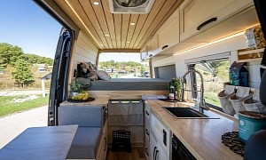 2020 Mercedes Sprinter Off-Grid Campervan Was Custom-Built for the Nomad Adventurer In You
