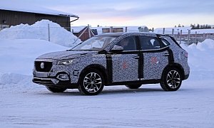 2020 MG HS Spied Cold-Weather Testing In Scandinavia