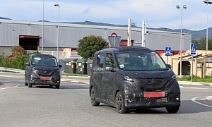2020 Nissan Dayz Kei Car Spied Testing in Spain