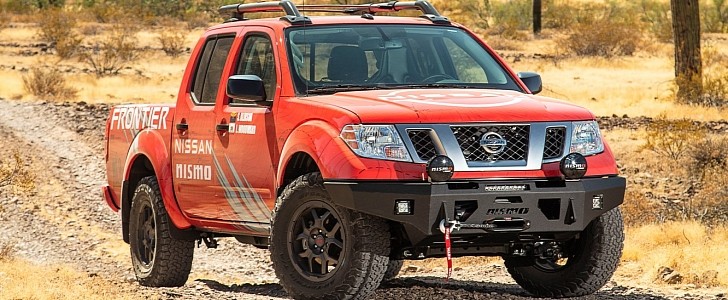 2020 Nissan Frontier with NISMO off-road accessories