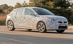2020 Opel Corsa F Spied, Looks Different From All-New Peugeot 208