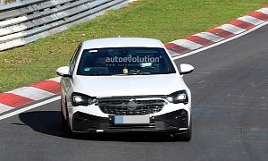 2020 Opel Insignia Spied at the Nurburgring, Looks a Bit Sportier Ahead of Debut