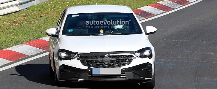 2020 Opel Insignia spied at the Nurburgring