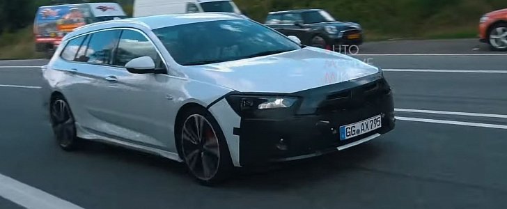 2020 Opel Insignia Spied at the Nurburgring, GSi Wagon Looks Like a Kia