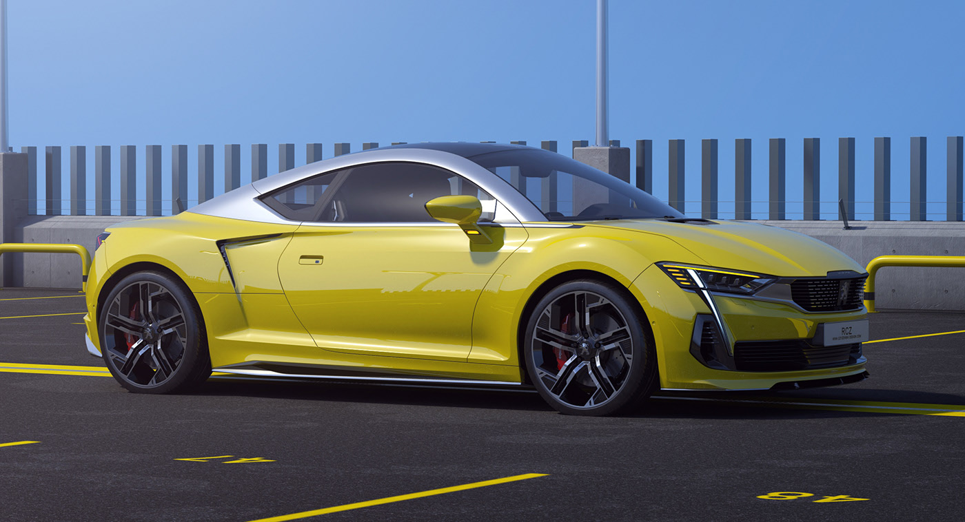 2020 Peugeot RCZ Study Is Achingly Stunning, Will Never Be Built