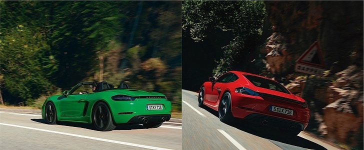 Porsche 718 Cayman And Boxster Gts 4 0 Say No To Forced Induction Autoevolution