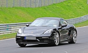 2020 Porsche 718 Cayman/Boxster Spied Testing Flat-Sixes, Touring Pack Rumored