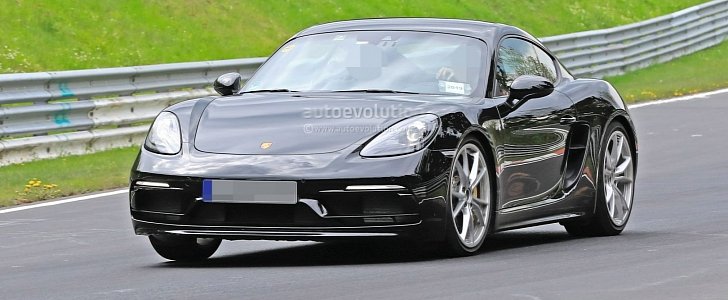2020 Porsche 718 Cayman/Boxster Spied Testing Flat-Sixes