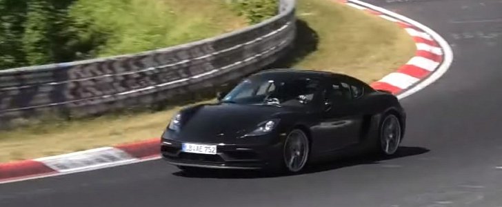 2020 Porsche 718 Cayman/Boxster Spied with Flat-Six and Manual