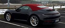 2020 Porsche 911 Cabriolet Looks Classy in Real-World Photo