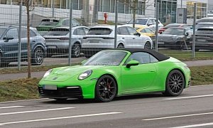 2020 Porsche 911 Cabriolet Shows New Roof, GT3 Cabriolet Considered
