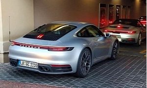 2020 Porsche 911 Cabriolet Spotted Next To Coupe In the Wild