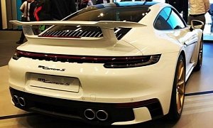 2020 Porsche 911 Gets Aerokit Rear Spoiler, Looks Like a GT3