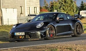 2020 Porsche 911 GT3 Shows Massive Aero, Sub-7 Nurburgring Lap Time Rumored
