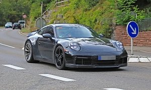 2020 Porsche 911 GT3 Shows Up in Traffic, Naturally Aspirated Engine Rumors Grow