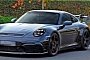 2020 Porsche 911 GT3 Spied in Production Trim, Shows Aggressive Aero