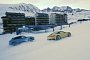 2020 Porsche 911 Hits Ski Slope with Macan, Goes Drifting