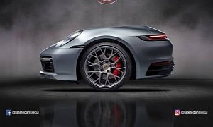 2020 Porsche 911 Minimalist Sculpture Is a Wild Rendering