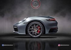 2020 Porsche 911 Minimalist Sculpture Is a Wild Rendering