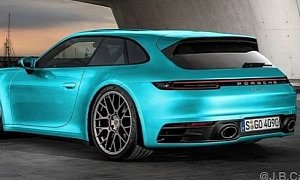 2020 Porsche 911 Shooting Brake Rendered As The One Porsche Won't Build