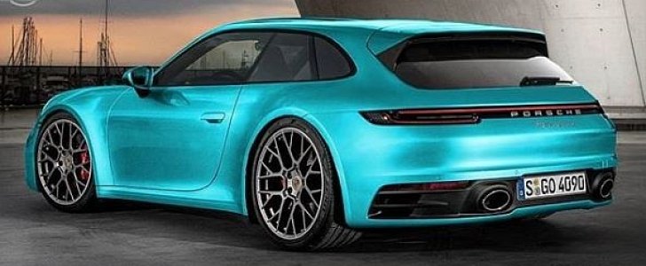2020 Porsche 911 Shooting Brake Render