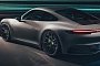 2020 Porsche 911 Sits on HRE Wheels in Tuning Rendering