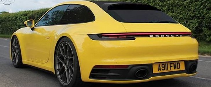 2020 Porsche 911 Sport Turismo rendering
