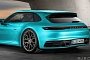 2020 Porsche 911 Sport Turismo Rendered, Looks Brilliant