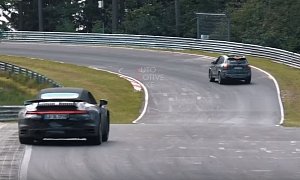 2020 Porsche 911 Turbo Chases 2019 BMW X5 M in Nurburgring Prototype Assault