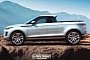 2020 Range Rover Evoque Pickup Rendering Is a Mess
