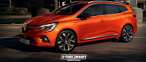 2020 Renault Clio Grandtour Rendered, But Is it Coming?