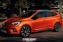2020 Renault Clio Grandtour Rendered, But Is it Coming?