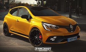 2020 Renault Clio RS Rendering Looks Cute, Might Get 1.8 Turbo