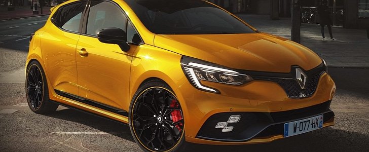 2020 Renault Clio RS Rendering Looks Cute, Might get 1.8 Turbo