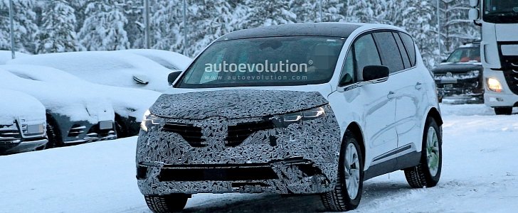 2020 Renault Espace Facelift Spied After Its New Engines Are Announced