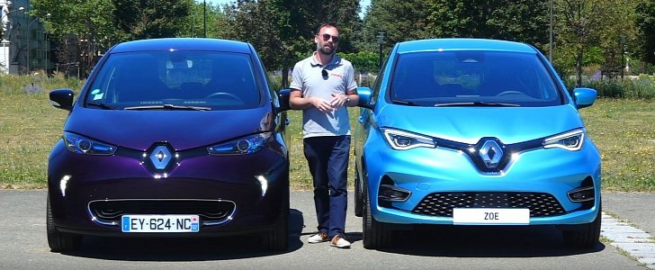 2020 Renault Zoe Gets Video Comparison With First Generation