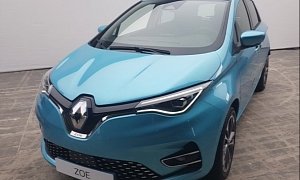 2020 Renault Zoe Photographed Uncamouflaged, Features Full-LED Headlights